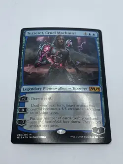 Tezzeret, Cruel Machinist - M19 Core Set 2019 - MTG - Foil Mythic - Magic - Image 2