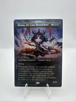 Drana, the Last Bloodchief (Rainbow Foil) Secret Lair Drop Foil - Image 1