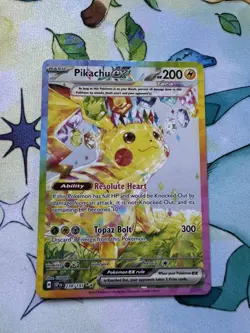 Pokemon Pikachu TCG Surging Sparks EX Card 238/191 - Image 1