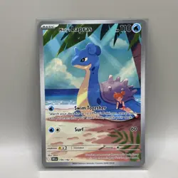 Misty's Lapras 194/182 Sv10: Destined Rivals Illustration Rare Pokemon TCG - Image 1