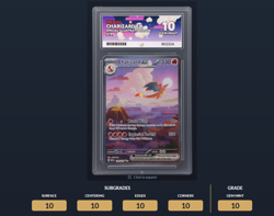 Pokemon S&V 151 - 199/165 Charizard ex - SIR - ACE 10 Perfect Subs + Grailguard - Image 3