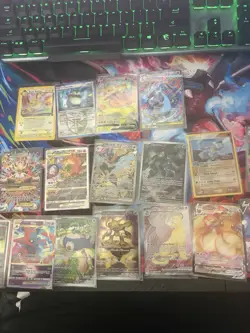 Pokemon TCG Cards Lots And Some Promos Sealed Charizard V And Mega Charizard - Image 1