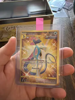 Pokemon - Inteleon - 227/203 - SWSH Evolving Skies - Gold Secret Rare - Image 1