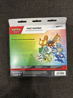 Pokemon TCG First Partner Illustration Collection Series 1 Box - Super Hot item! - Image 2