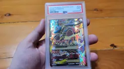 M Lucario EX 55a Pokemon Mega Powers Collection Full Art Promo Mega MINT PSA 9 - Image 1