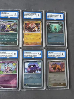 Pokemon TCG Graded Bundle Lot Of Ten Slabs Holo And Pokeball Reverse Holo Lot - Image 4