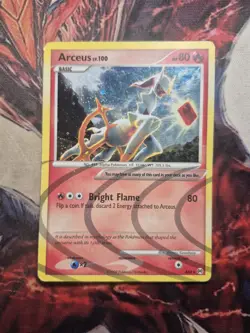 Pokemon TCG Platinum Arceus 2009 Arceus AR3 Holo Rare MP - Image 1