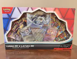 Pokemon Lugia ex & Latias ex Premium Collection Box Sealed 10 Packs - Image 1
