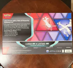 Pokemon Lugia ex & Latias ex Premium Collection Box Sealed 10 Packs - Image 3