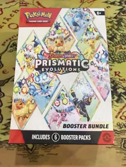 Pokemon Prismatic Evolutions Scarlet and Violet Booster Bundle - Sealed - Image 1