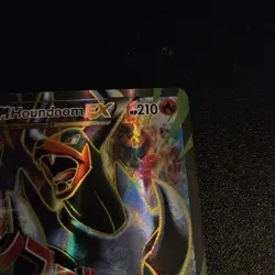 Pokemon TCG M Houndoom EX Ultra Rare Full Art 154/162 Breakthrough - Image 3