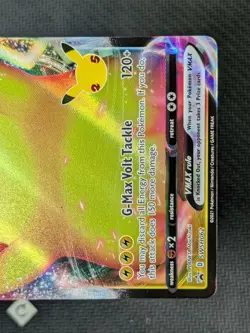 Pikachu VMAX SWSH062 - Sword & Shield Black Star Promo Pokemon TCG NM - Image 5