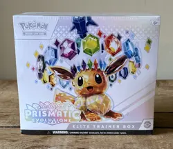 Pokemon Prismatic Evolutions Elite Trainer Box ETB/New/Sealed/Quick Shipping - Image 1