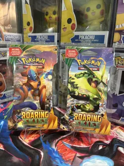Pokemon XY Roaring Skies Sleeved Booster Pack Factory Sealed - Lot of 2 - Image 1