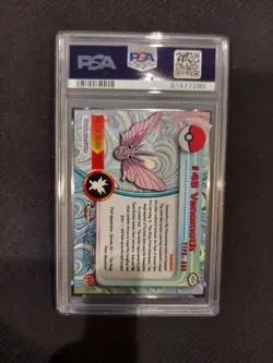 PSA 10 Chrome Venomoth 2000 Topps Pokemon - Image 3