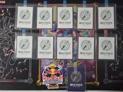 One Piece x Redbull Double Don With Promo Luffy And Redbull Sticker NM 💎 - Image 2