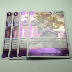 4x Charlotte Pudding OP12-071 R PLAYSET Legacy of the Master - ONE PIECE ENGLISH - Image 3
