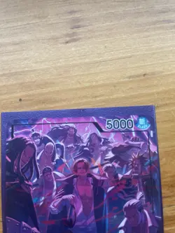 One Piece TCG Shanks OP09-001 Leader Alt Art One Piece 2nd Anniversary ENG - Image 3