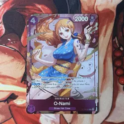 O-Nami ST18-002 C Dash Pack Alt Art Heroines Edition ENGLISH One Piece CCG EB03 - Image 1