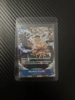 One Piece TCG Monkey.D.Luffy - OP11-058 (TR) Carrying On His Will Treasure Rare - Image 1