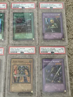 Yugioh Legend Of Blue Eyes 1st Edition PSA Graded Lot 10 Cards LOB 2002 BEWD - Image 4