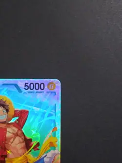 One Piece Card Game Monkey D Luffy PRB02-005 SR Character Japanese Bandai - Image 3