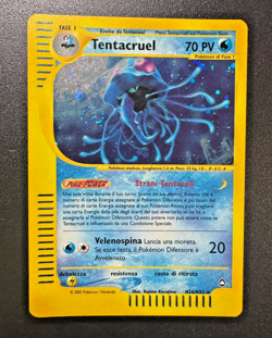 Pokemon Card Tentacruel Holo H26/H32 Aquapolis ITA italiano excellent EX - Image 1