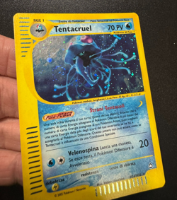 Pokemon Card Tentacruel Holo H26/H32 Aquapolis ITA italiano excellent EX - Image 2