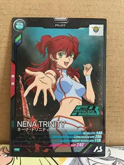 NENA TRINITY PR-124 Gundam Arsenal Base Promotional Card OO - Image 1