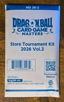 Dragon Ball Super Card Game Masters Store Tournament Kit 2026 Vol. 2 - Image 1