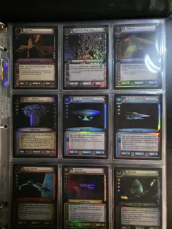 Star Trek CCG Second Edition 10th Anniversary Promo Set (18 foil cards) - Image 2