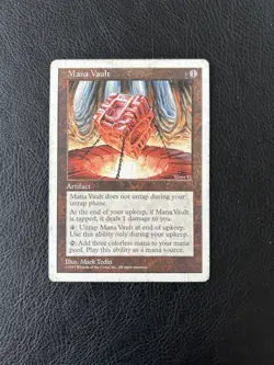 Mana Vault (HP) Fifth Edition 5ED Magic MTG - Image 1
