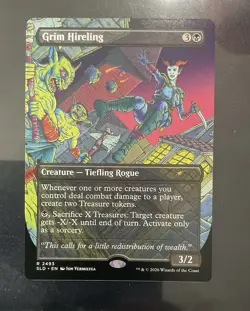 Magic: The Gathering Grim Hireling Creature SLD 2493 English - Image 1