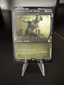 Lord of the Undead "Centurion of the Marked" - Showcase PIP NM MTG - Image 1
