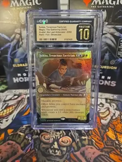 Sokka, Tenacious Tactician (Showcase) Foil CGC PRISTINE 10 POP 4 - Image 1