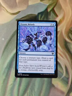 Distant Melody [Wilds of Eldraine Commander] Magic MTG - Image 1