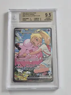 BGS 9.5 Lillie’s Clefairy ex 280 SIR – Ascended Heroes Pokemon beautiful - Image 1