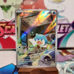 Quaxly 206/193 Illustration Rare - Paldea Evolved - Pokemon TCG - SHIPS FAST - Image 1