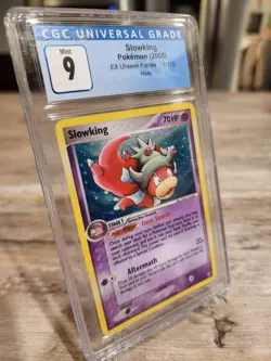 2005 Pokemon Slowking CGC 9 Holo Rare 14/115 Mint Pokemon Card EX Unseen Forces - Image 2