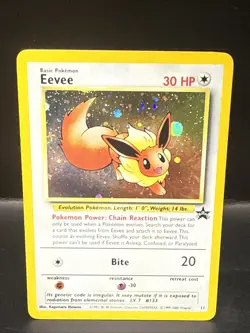 Pokemon - Eevee 11/53 - Wotc - Black Star Promo Holo H - Image 2