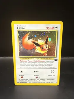 Pokemon - Eevee 11/53 - Wotc - Black Star Promo Holo H - Image 3
