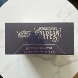 Paldean Fates Pokemon Center Elite Trainer Box ETB (Small Tear) - Image 2