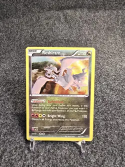 Pokemon TCG Reshiram XY Roaring skies 63/108 Heavy Played Holofoil - Image 1