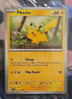 Pokemon Together 151 Promo/Variant 025 Pikachu/133 Eevee Set Of 2 Pokemon Center - Image 3