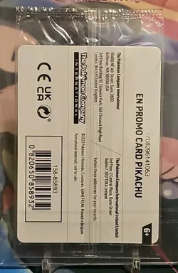 Pokemon Together 151 Promo/Variant 025 Pikachu/133 Eevee Set Of 2 Pokemon Center - Image 5