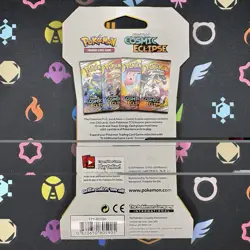 Cosmic Eclipse Sleeved Booster Pack Pokemon TCG Sun & Moon Arceus Dialga Palkia - Image 2