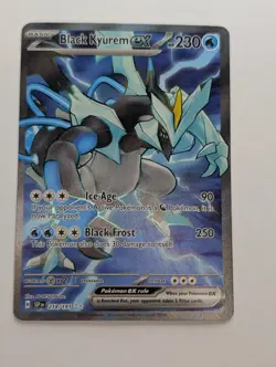 Black Kyurem ex 218/191 - SV08: Surging Sparks Pokemon Ultra Rare NM - Image 1
