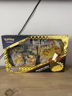 Pokemon TCG Crown Zenith Pikachu VMAX Special Collection Box | Sealed 820650851889 - Image 1