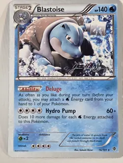 Pokemon Blastoise - 2015 (Jacob Van Wagner) 16/101 World Championship Rare NM - Image 1
