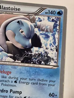 Pokemon Blastoise - 2015 (Jacob Van Wagner) 16/101 World Championship Rare NM - Image 5